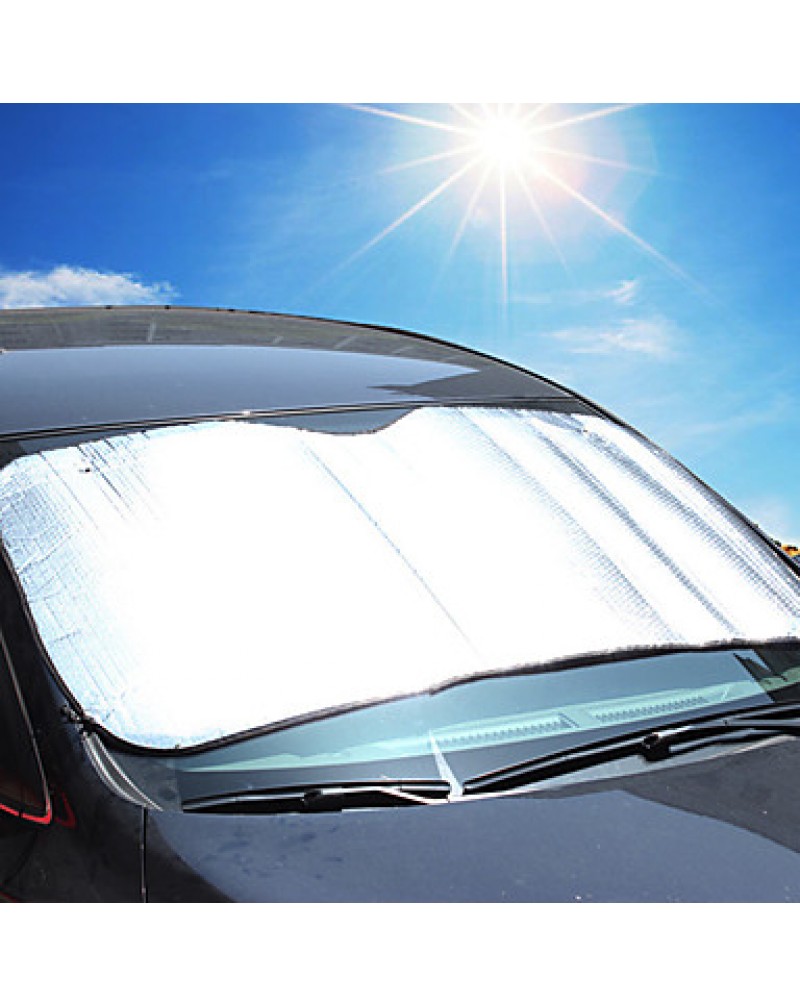 220*70 Aluminium Auto Front Windshield Sunshades Sun Protector
