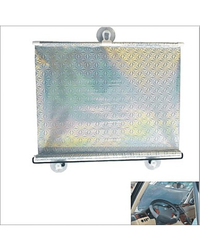 Retractable Vehicle Car Window Roller Sun Shade Blind Protector with Suction Cups (40*60)