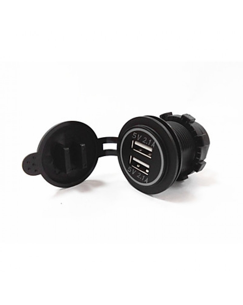 New! Dual USB Car Charger 5V 4.2AThe New Design!Waterproof!