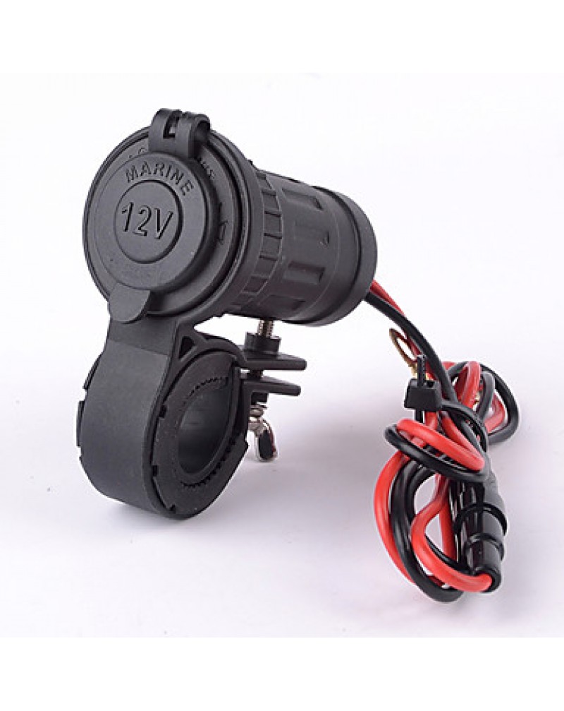 Motorcycle Car Waterproof Plug Socket Adapter 12V/24V