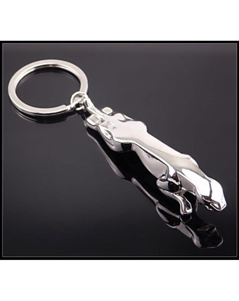 Jaguar Key Ring Chain Metal Classic Men's Automotive Creative