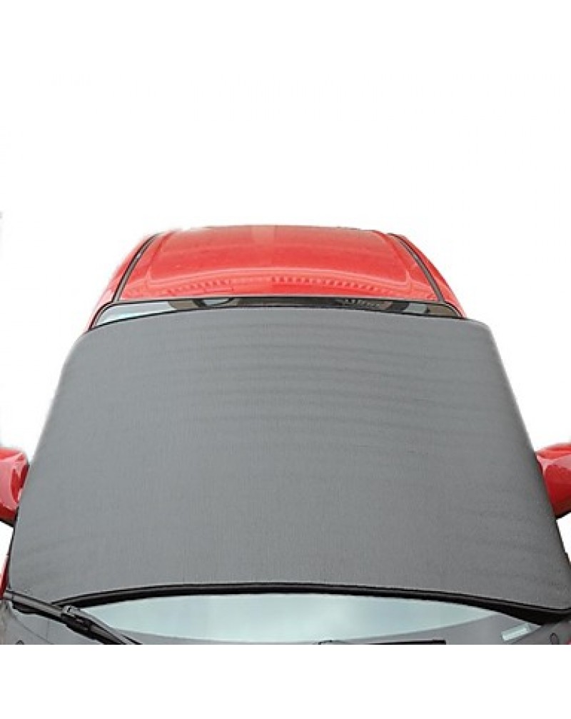  Winter and Summer Use Automobile Sunshade and Snow Cover(Black Frosted Surface)