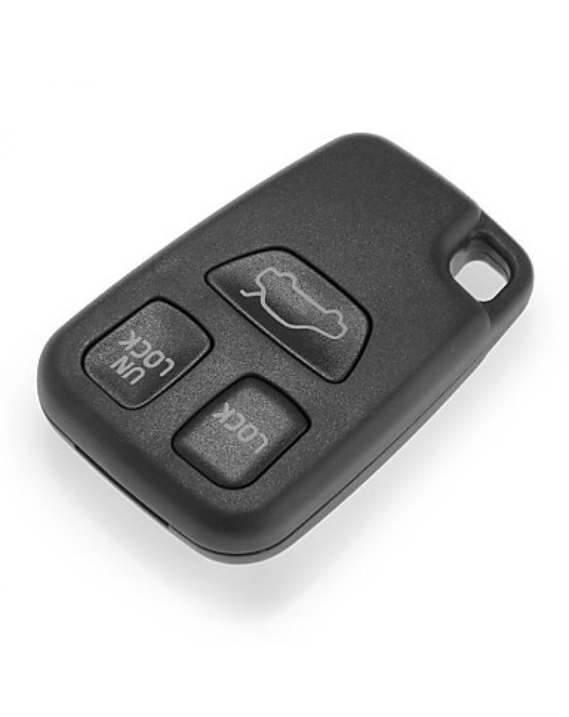 Replacement Remote Key Fob Case Shell Housing 3 Button for 2000 Volvo V70