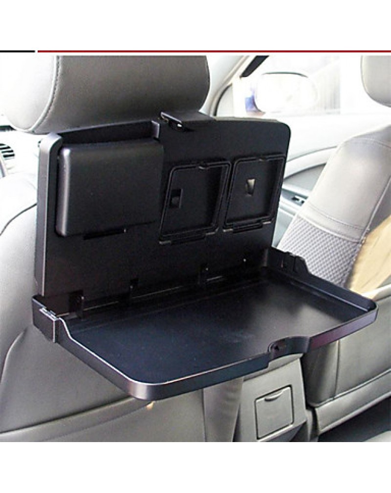 Auto Muti-fuctional Chair Back Pack Portable Car Back Seat Laptop Tray Table Car Folding Table Travel Dining Tray