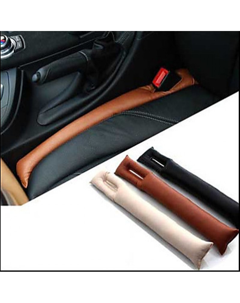 2Faux Leather Car Seat Gap Pad Fillers Holster Spacer Filler Padding Protective Case