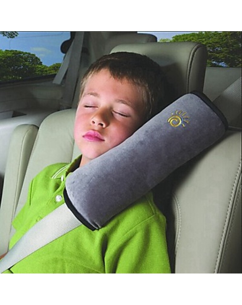 Baby Car Safety Belt Protect Shoulder Pad adjust Vehicle Seat Belt Cushion for Kids Children (Random colors)