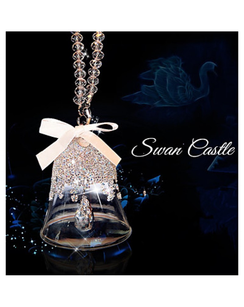 Christmas Star Crystal Ornaments ClassicCar Pendant Edition Ornament Mirror Pendant Hanging Swan Castte