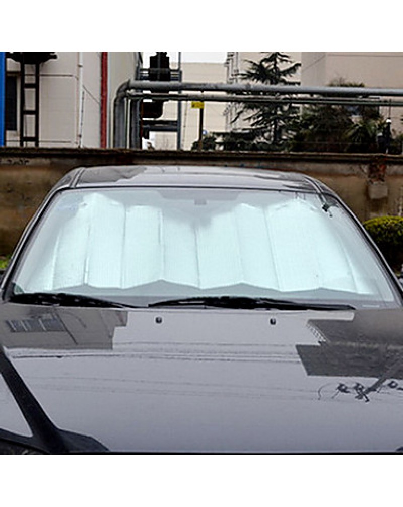 140*70 Aluminium Auto Front Windshield Sunshades Sun Protector