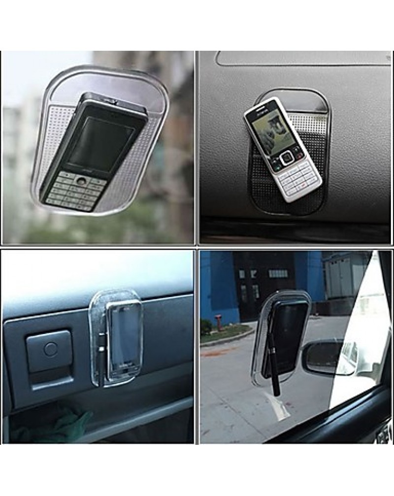 Car Dashboard Sticky Pad Mat Anti Non Slip Gadget Mobile Phone GPS Holder Accessories (Random colors)