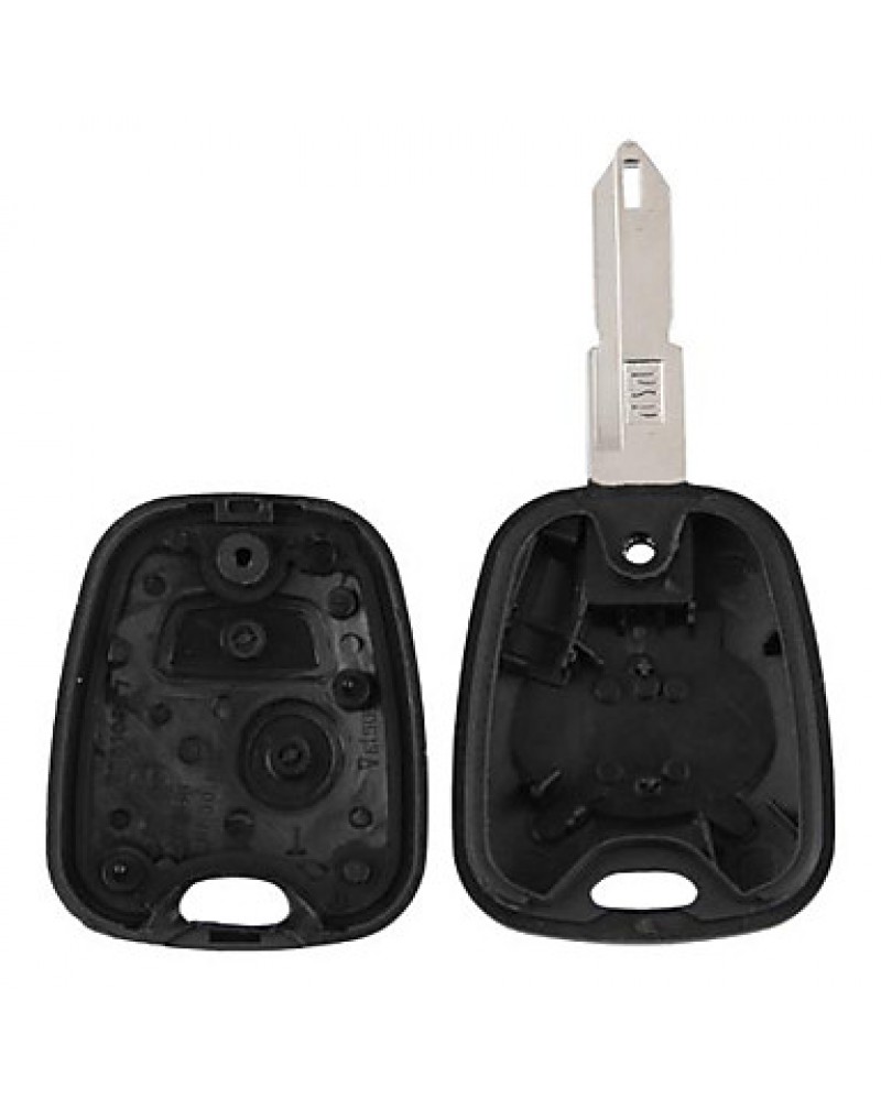 Entry Key Remote Fob Shell Case 2 Button for Peugeot 106 107