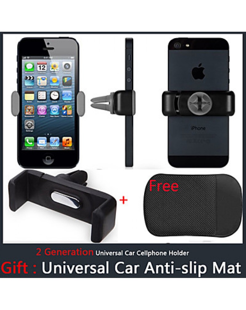 2016 NEW 2 Generation Universal Car Winshield Mount Cellphone Holder Highly Adjustable(Gifts:Car Anti-slip Mat)
