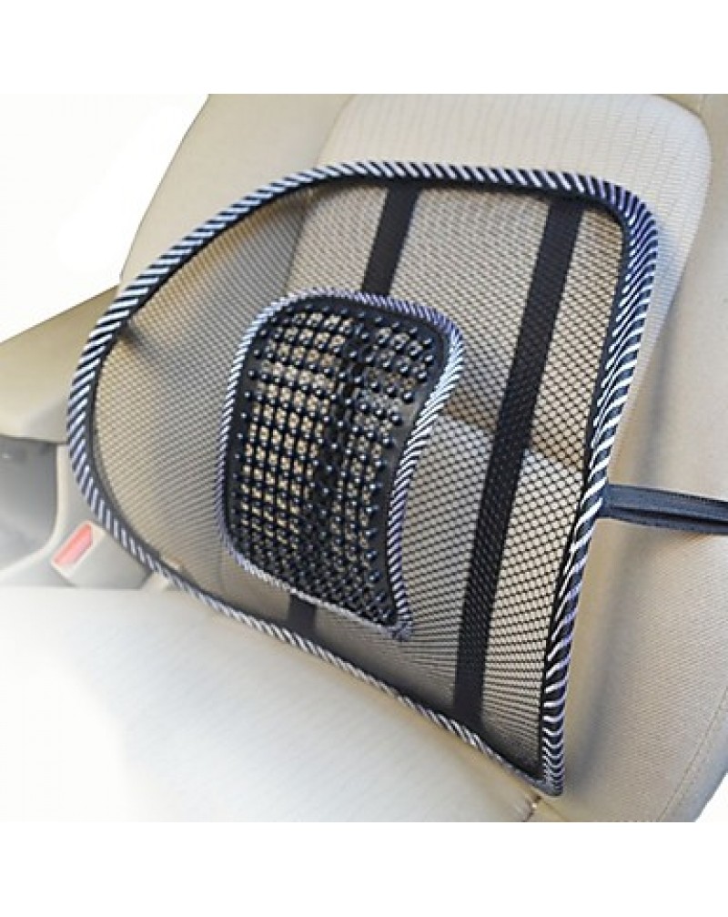 Office Chair Car seat Cover Sofa Cool Massage Cushion Lumbar Back Brace Pillow Lumbar Cushion