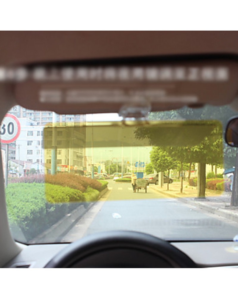 Anti-Glare Goggles Night Vision Sun Visors Multi-purpose Mirror for Car