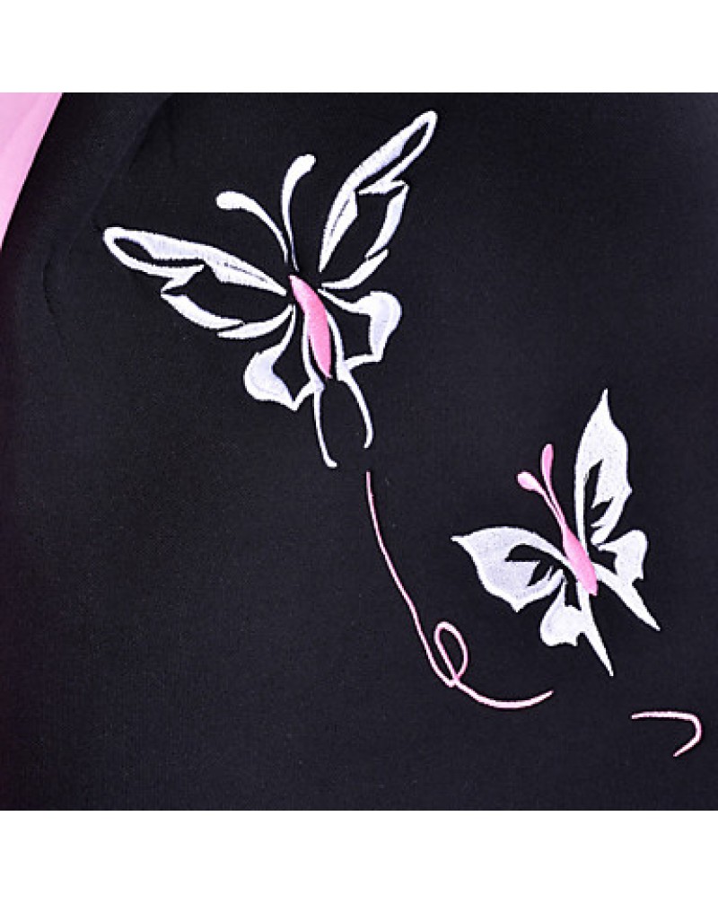 9 Set Car Seat Covers Universal FitButterfly Embroidery Design For PinkCar Accessories