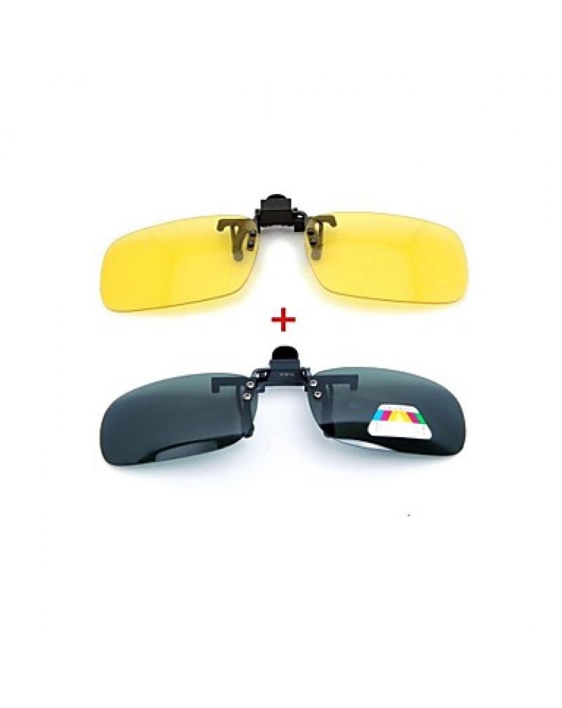  Myopic Sunglass Clip Super Light Polarized Lens Combination of Day And Night Suit