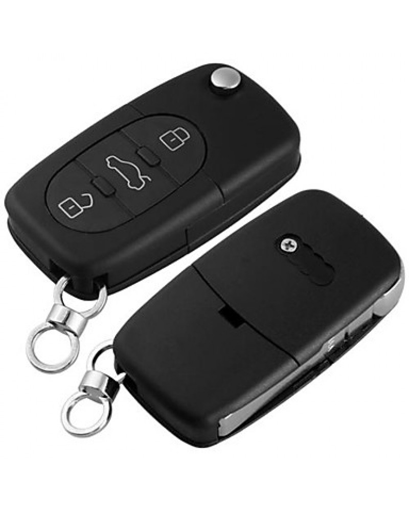Car Auto Remote 3 ButtonsKey Case Fob Shell Uncut Blade for AUDI A2 A3 A4 A6 TT