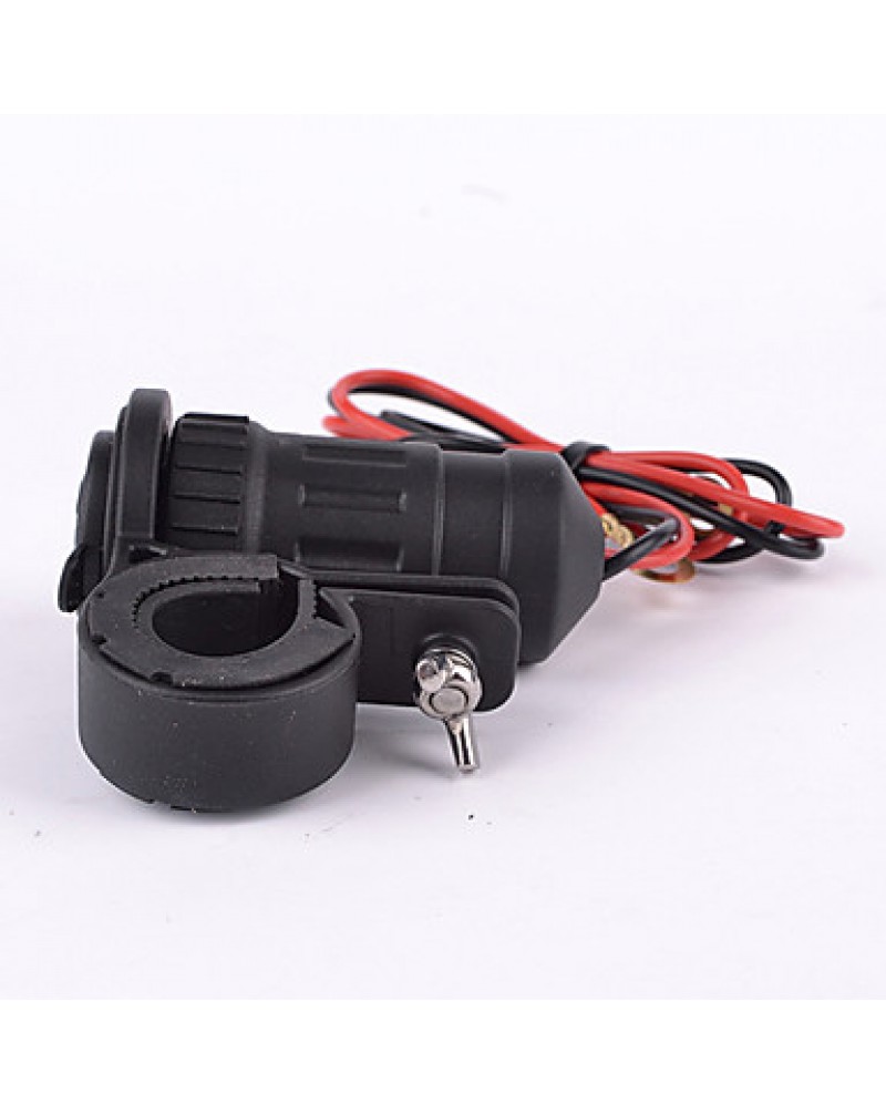 Motorcycle Car Waterproof Plug Socket Adapter 12V/24V