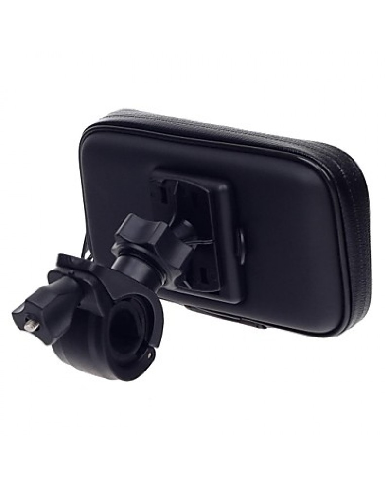 M05 Motorcycle Bicycle Water Resistant Holder Stand for GPS, iPhone 5 (Black)