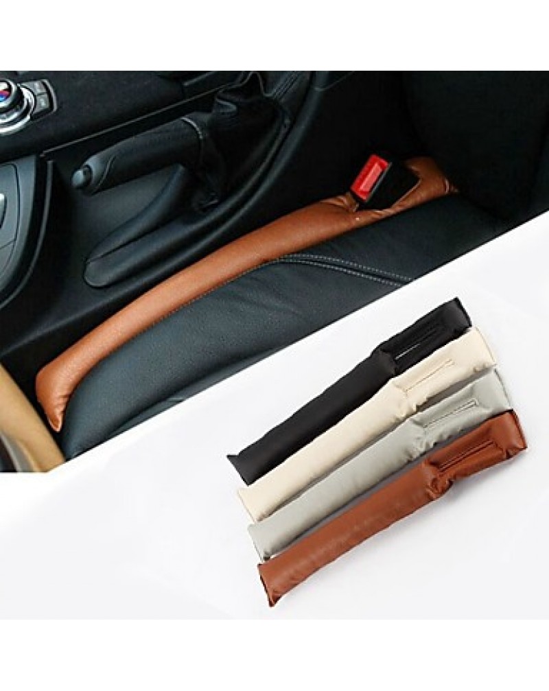 PU Leather Vehicle Seat Slot Plug Leak-proof Protective Case (2 )
